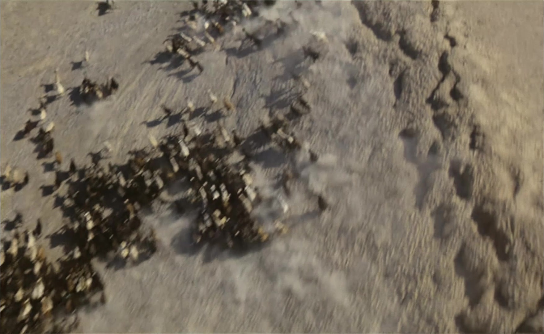 Es ist nicht leicht, ein Gott zu sein (1989), wide, 1.63:1 — film still