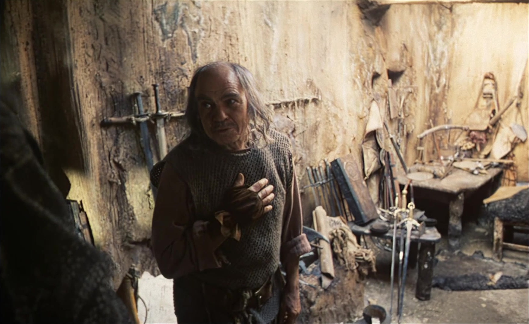 Es ist nicht leicht, ein Gott zu sein (1989), wide, 1.63:1 — film still