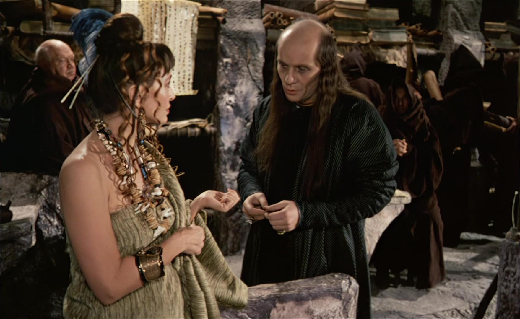 Es ist nicht leicht, ein Gott zu sein (1989), wide, 1.63:1 — film still