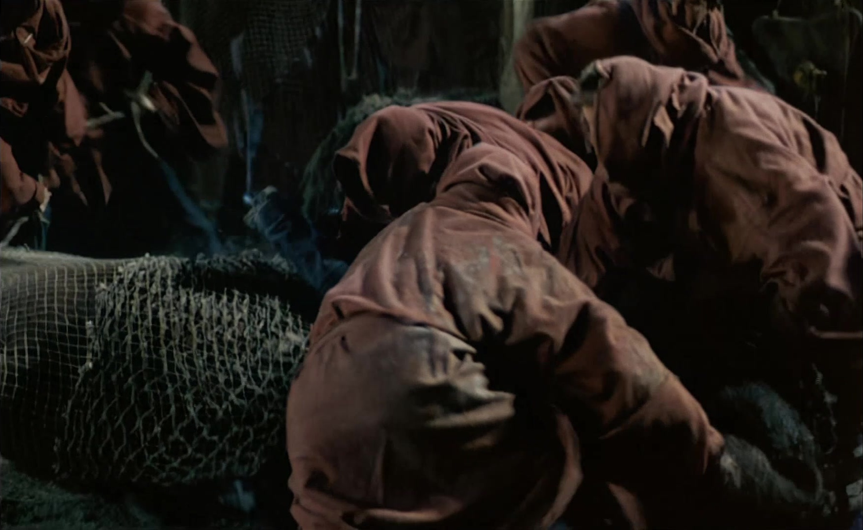 Es ist nicht leicht, ein Gott zu sein (1989), wide, 1.63:1 — film still