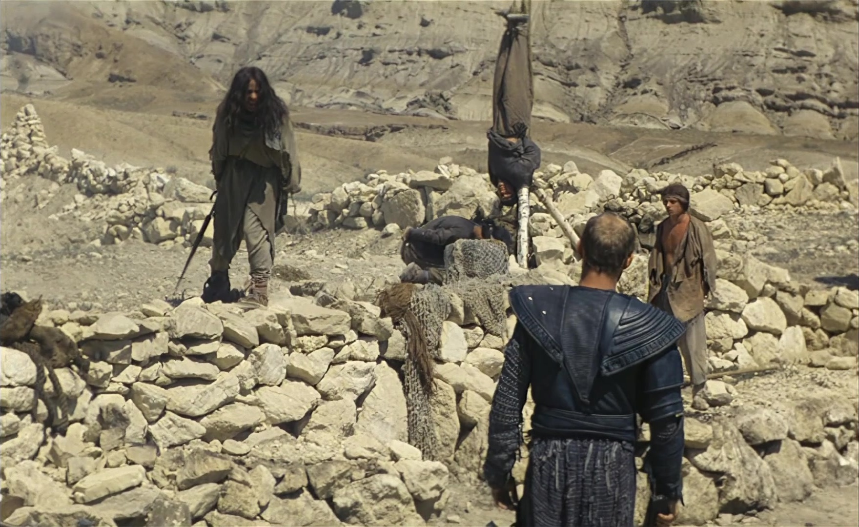 Es ist nicht leicht, ein Gott zu sein (1989), wide, 1.63:1 — film still