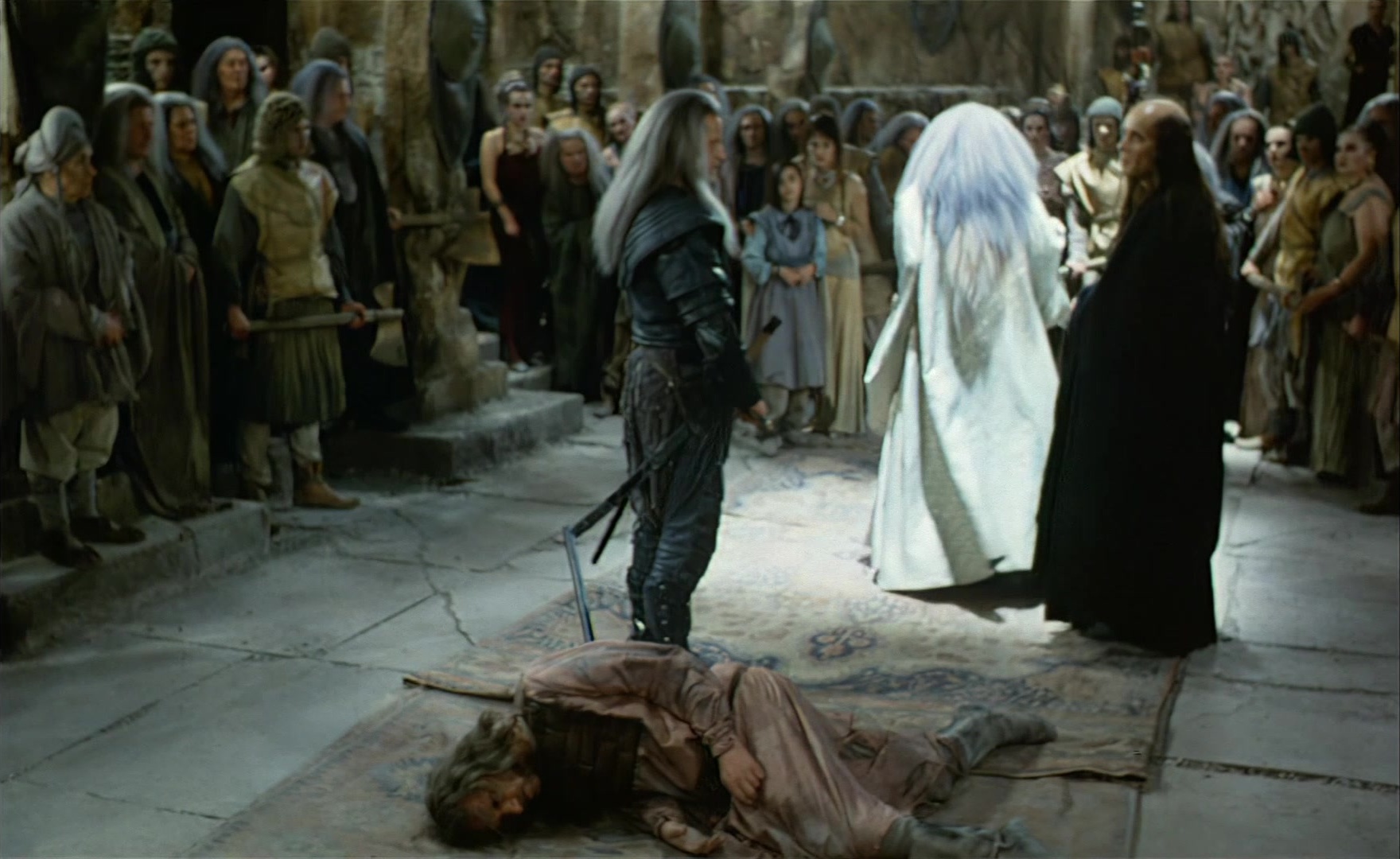 Es ist nicht leicht, ein Gott zu sein (1989), wide, 1.63:1 — film still