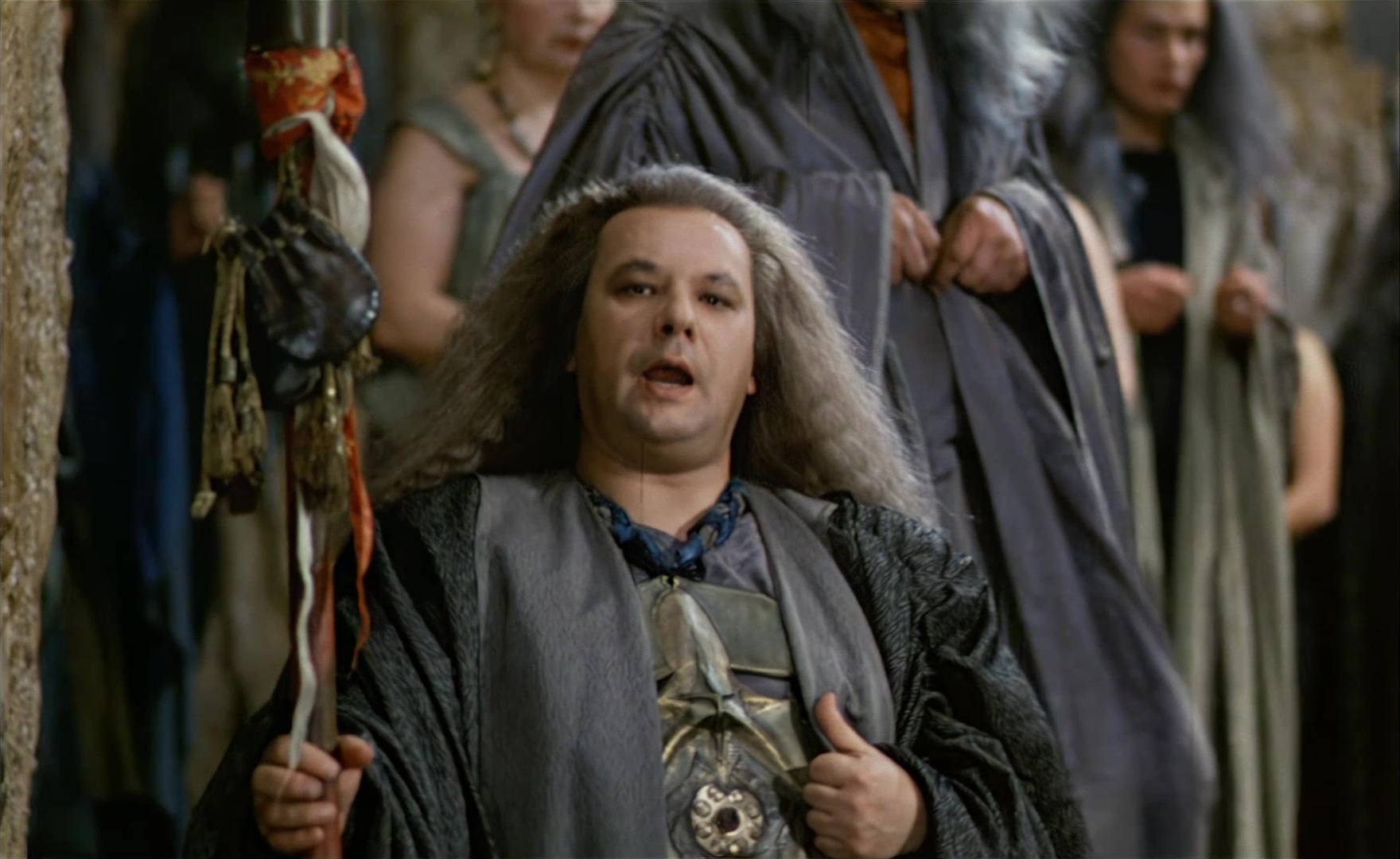 Es ist nicht leicht, ein Gott zu sein (1989), wide, 1.63:1 — film still