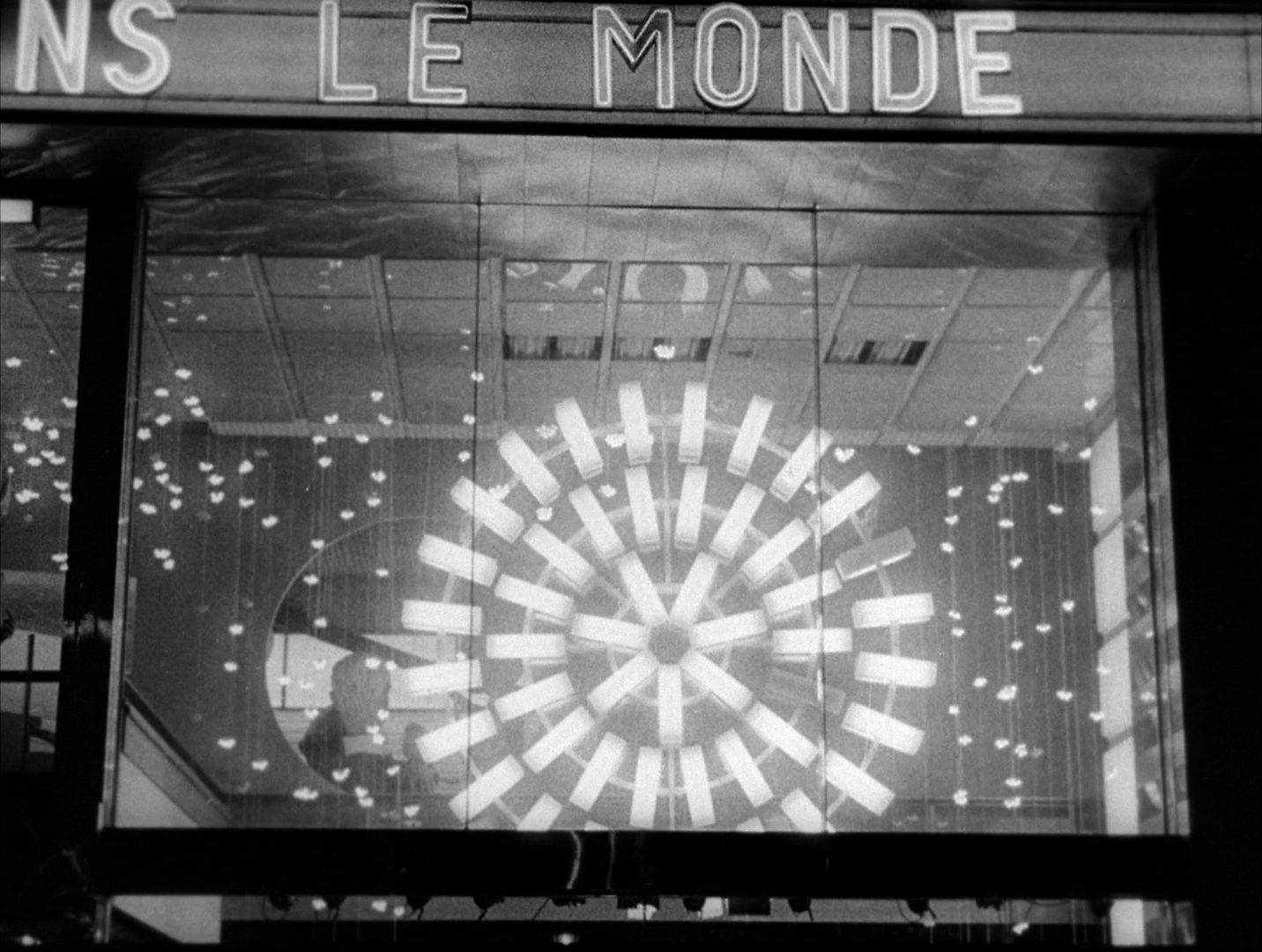 Alphaville: Une étrange aventure de Lemmy Caution (1965), wide, 1.33:1 — film still