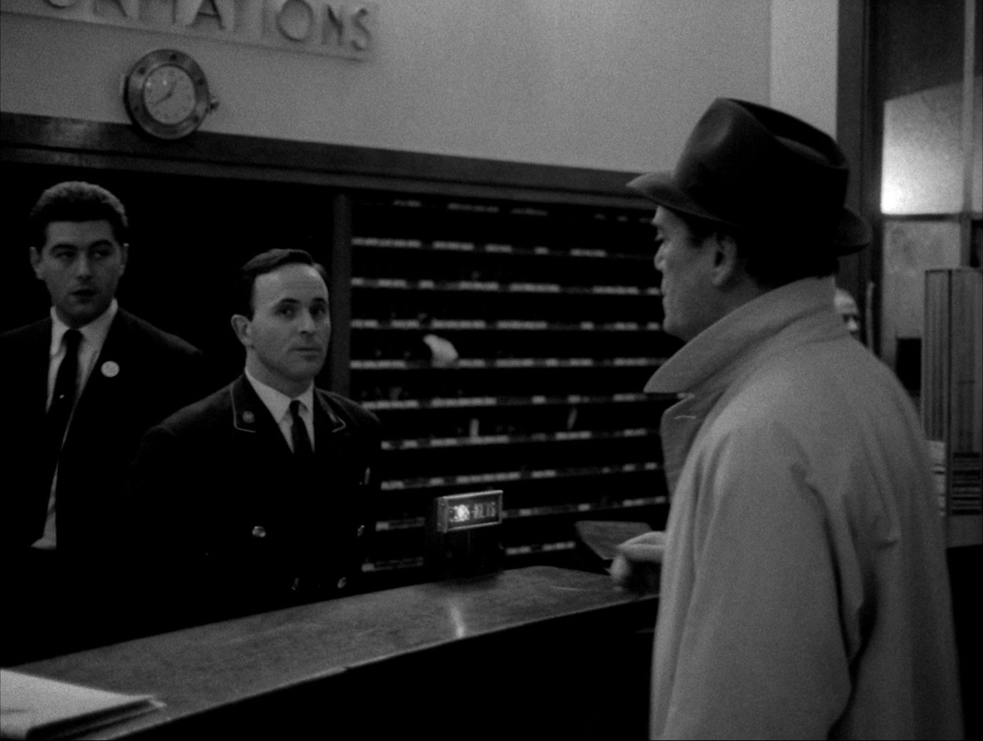 Alphaville: Une étrange aventure de Lemmy Caution (1965), wide, 1.33:1 — film still