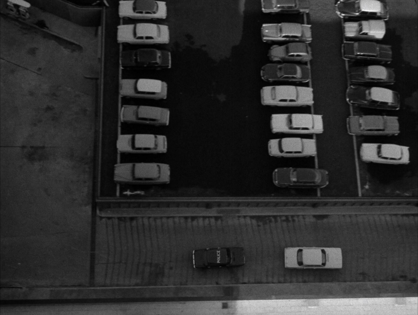 Alphaville: Une étrange aventure de Lemmy Caution (1965), wide, 1.33:1 — film still