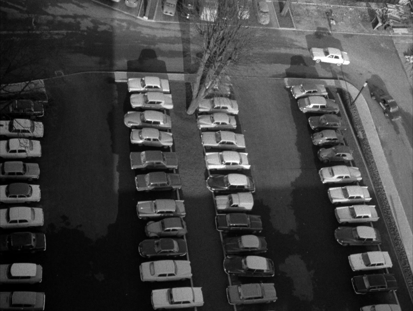 Alphaville: Une étrange aventure de Lemmy Caution (1965), wide, 1.33:1 — film still