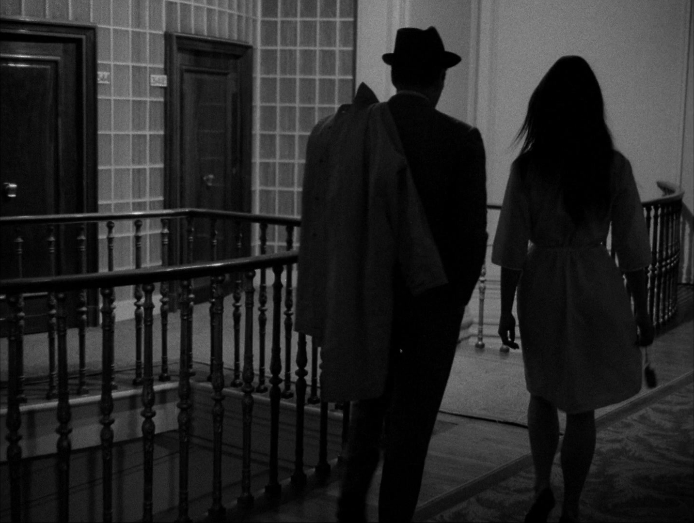 Alphaville: Une étrange aventure de Lemmy Caution (1965), wide, 1.33:1 — film still