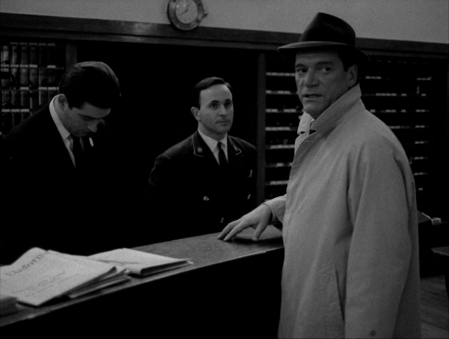 Alphaville: Une étrange aventure de Lemmy Caution (1965), wide, 1.33:1 — film still