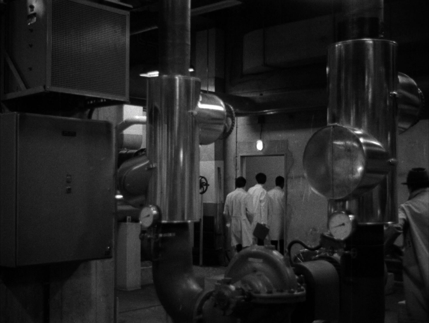 Alphaville: Une étrange aventure de Lemmy Caution (1965), wide, 1.33:1 — film still