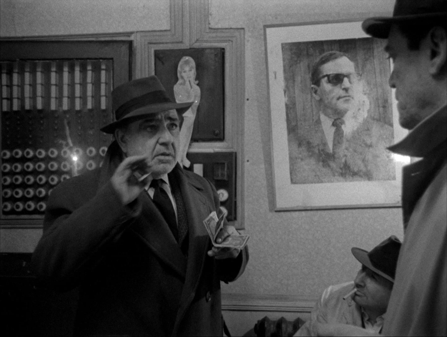 Alphaville: Une étrange aventure de Lemmy Caution (1965), wide, 1.33:1 — film still