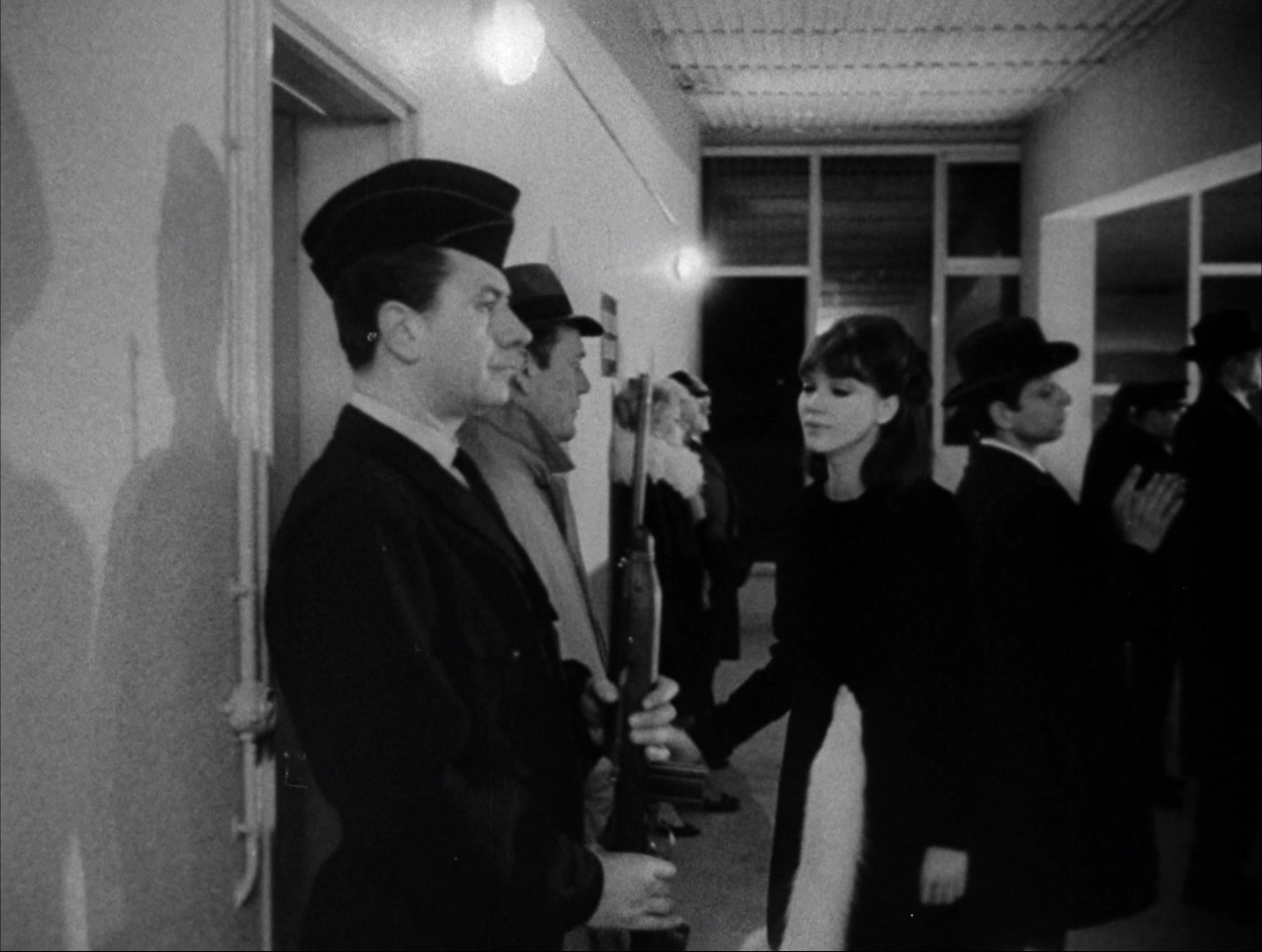 Alphaville: Une étrange aventure de Lemmy Caution (1965), wide, 1.33:1 — film still