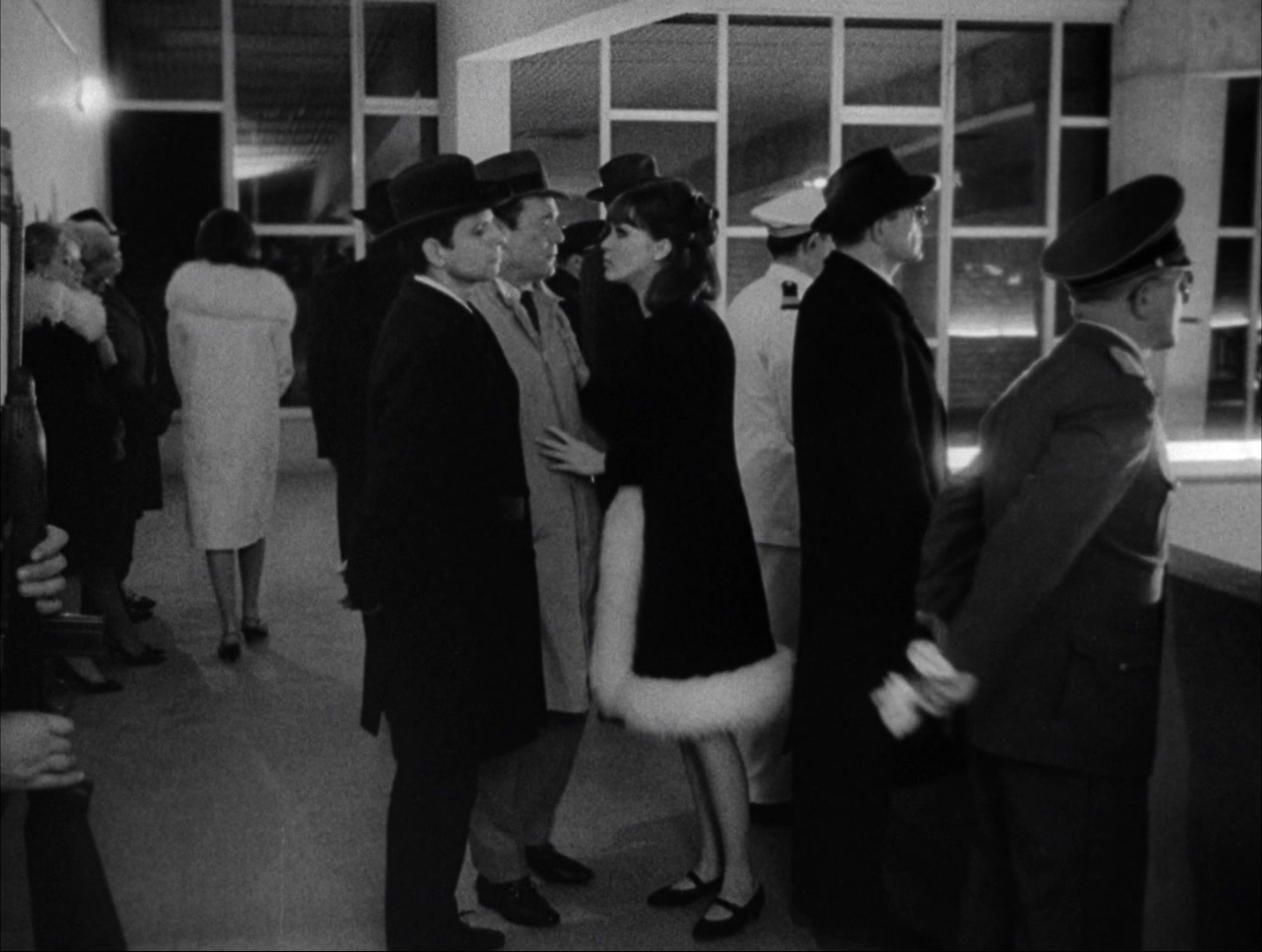 Alphaville: Une étrange aventure de Lemmy Caution (1965), wide, 1.33:1 — film still