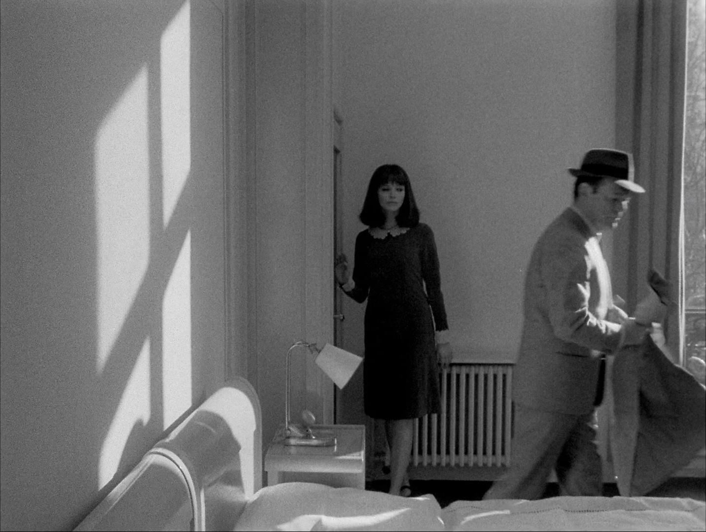Alphaville: Une étrange aventure de Lemmy Caution (1965), wide, 1.33:1 — film still