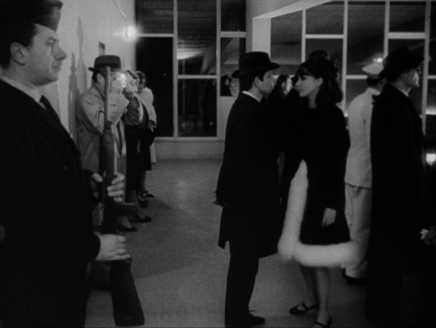 Alphaville: Une étrange aventure de Lemmy Caution (1965), wide, 1.33:1 — film still