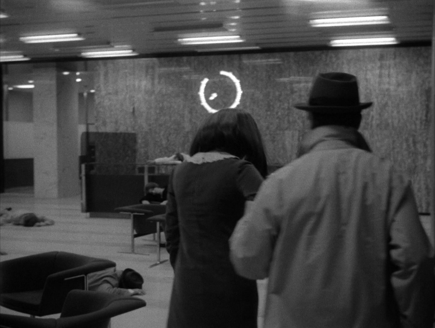 Alphaville: Une étrange aventure de Lemmy Caution (1965), wide, 1.33:1 — film still