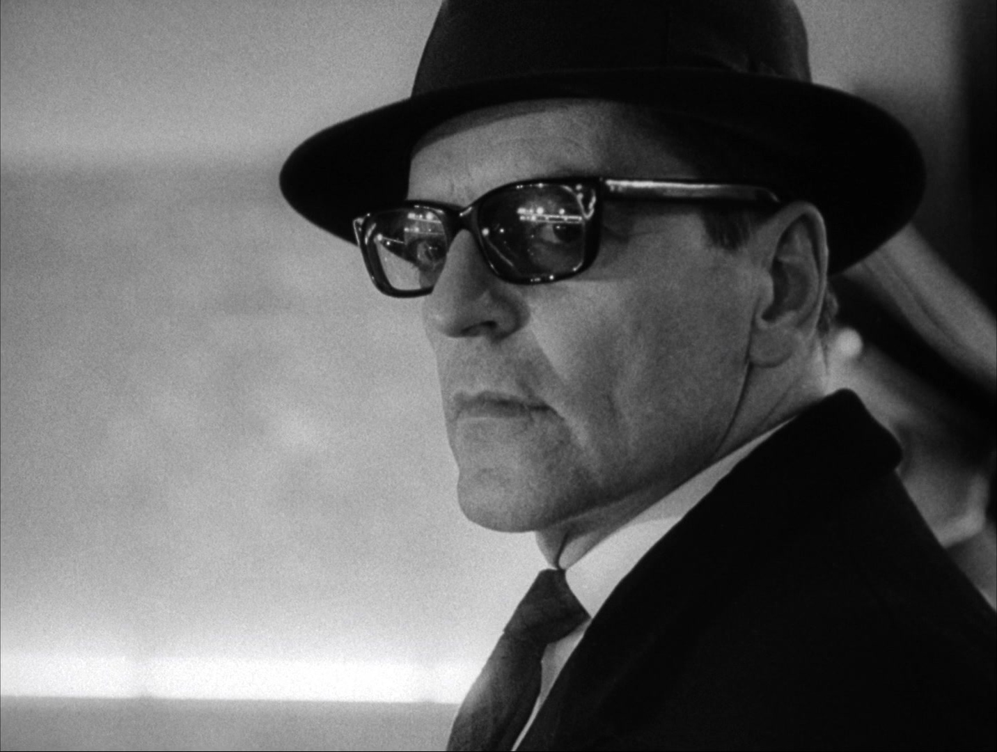 Alphaville: Une étrange aventure de Lemmy Caution (1965), unknown, 1.33:1 — film still