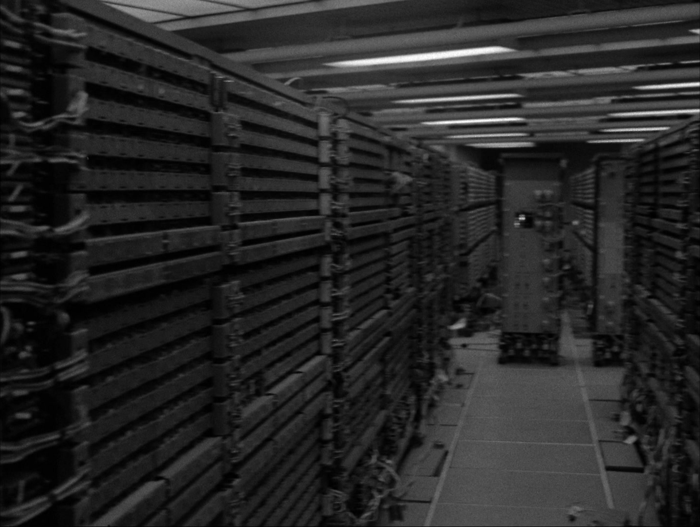Alphaville: Une étrange aventure de Lemmy Caution (1965), unknown, 1.33:1 — film still