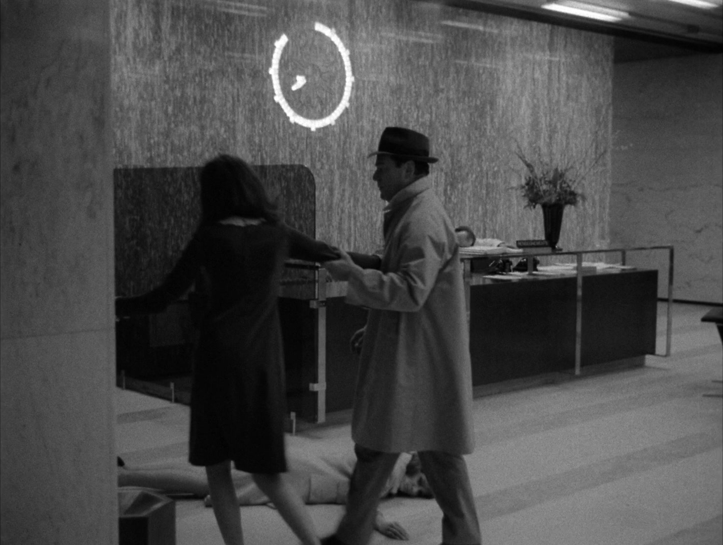 Alphaville: Une étrange aventure de Lemmy Caution (1965), unknown, 1.33:1 — film still