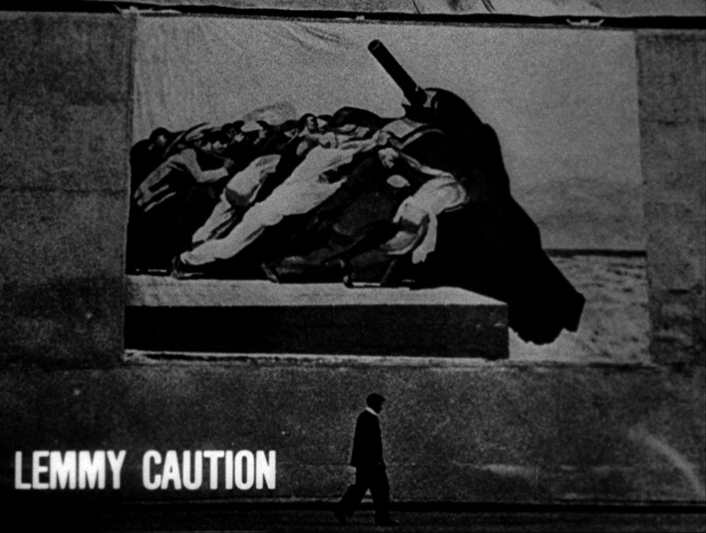 Alphaville: Une étrange aventure de Lemmy Caution (1965), wide, 1.32:1 — film still