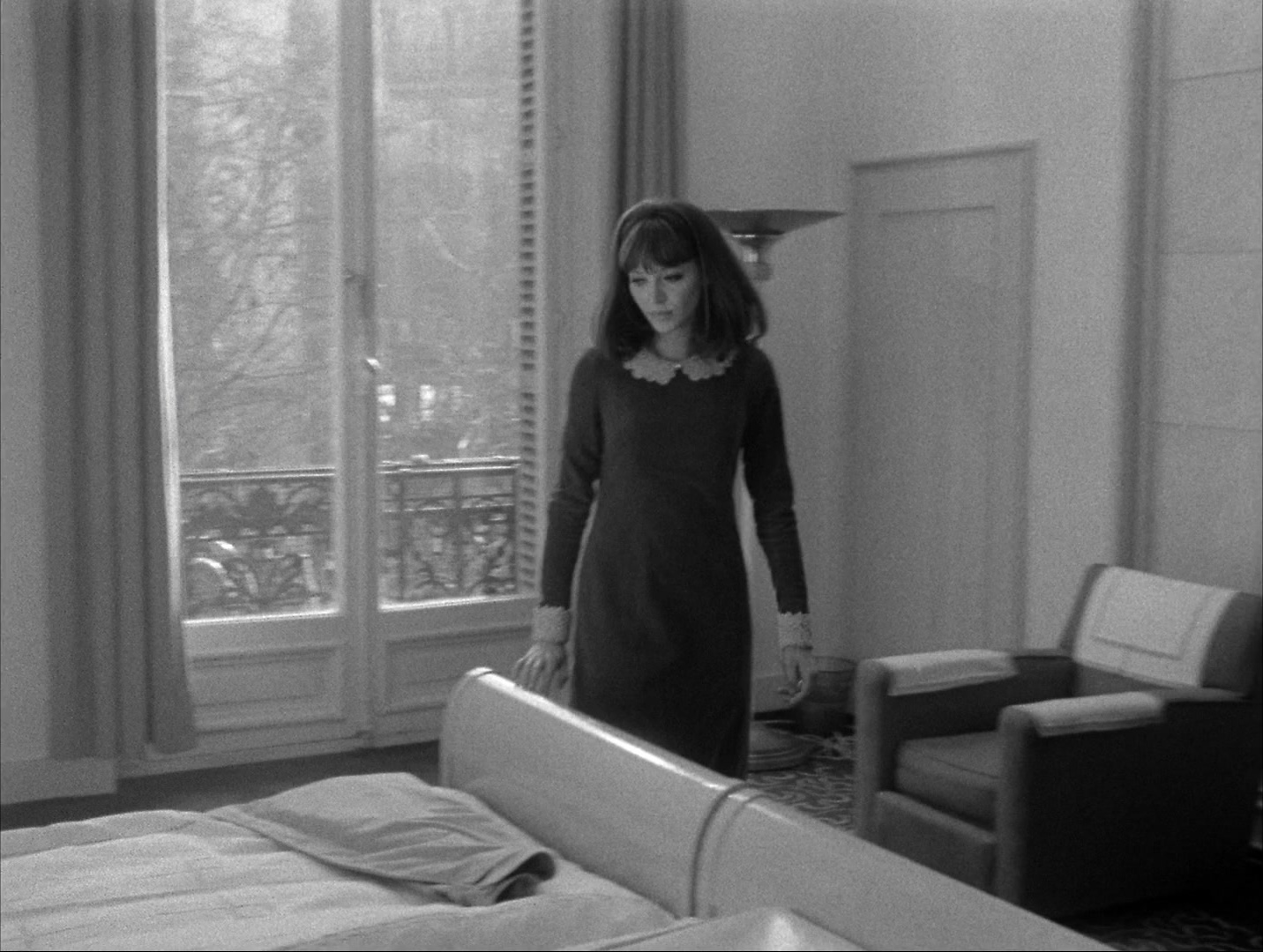 Alphaville: Une étrange aventure de Lemmy Caution (1965), wide, 1.33:1 — film still
