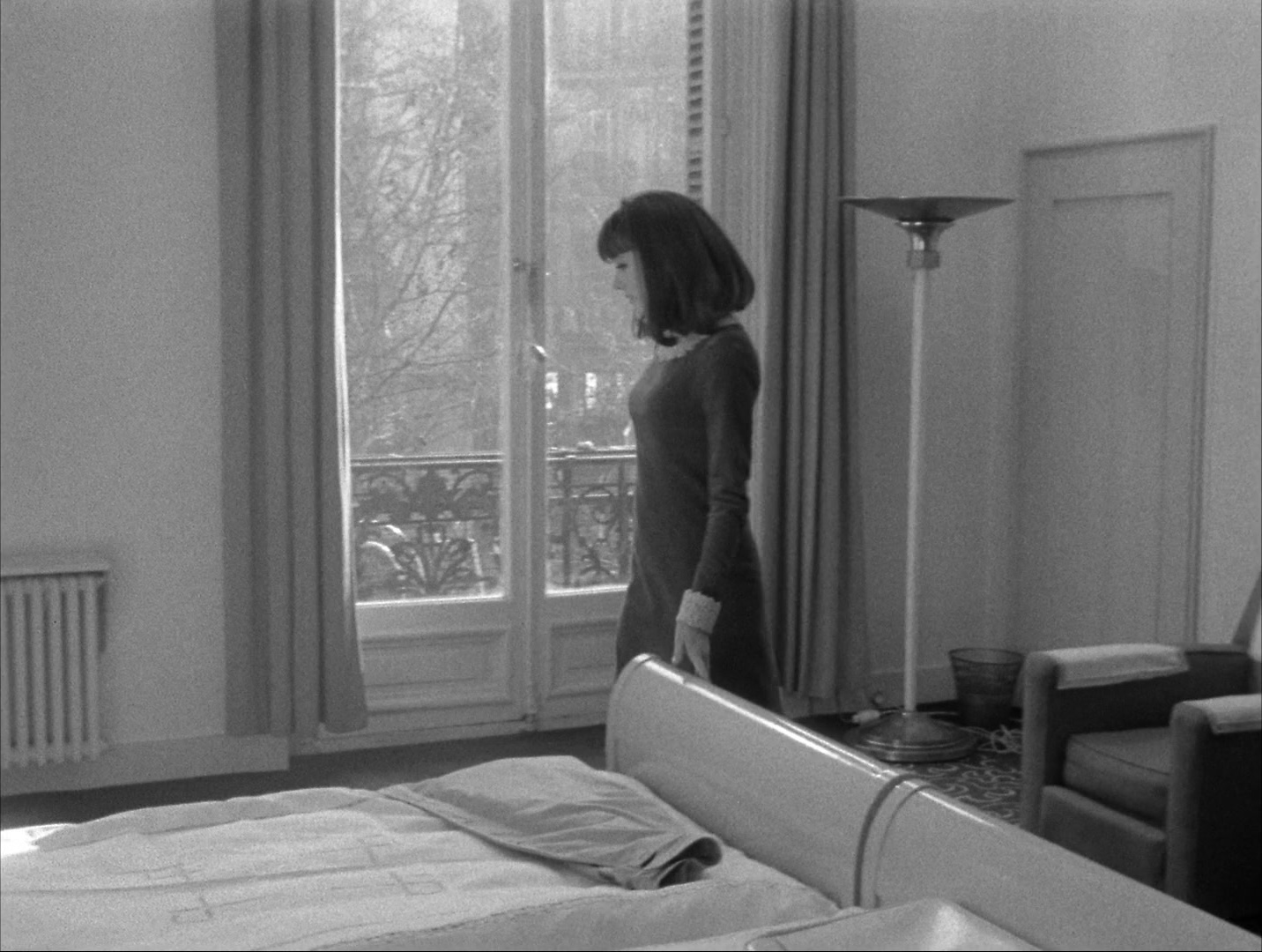 Alphaville: Une étrange aventure de Lemmy Caution (1965), unknown, 1.33:1 — film still