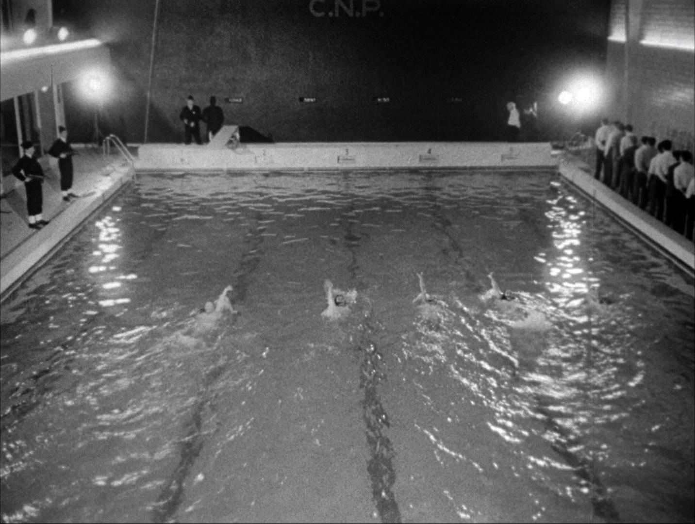 Alphaville: Une étrange aventure de Lemmy Caution (1965), wide, 1.33:1 — film still