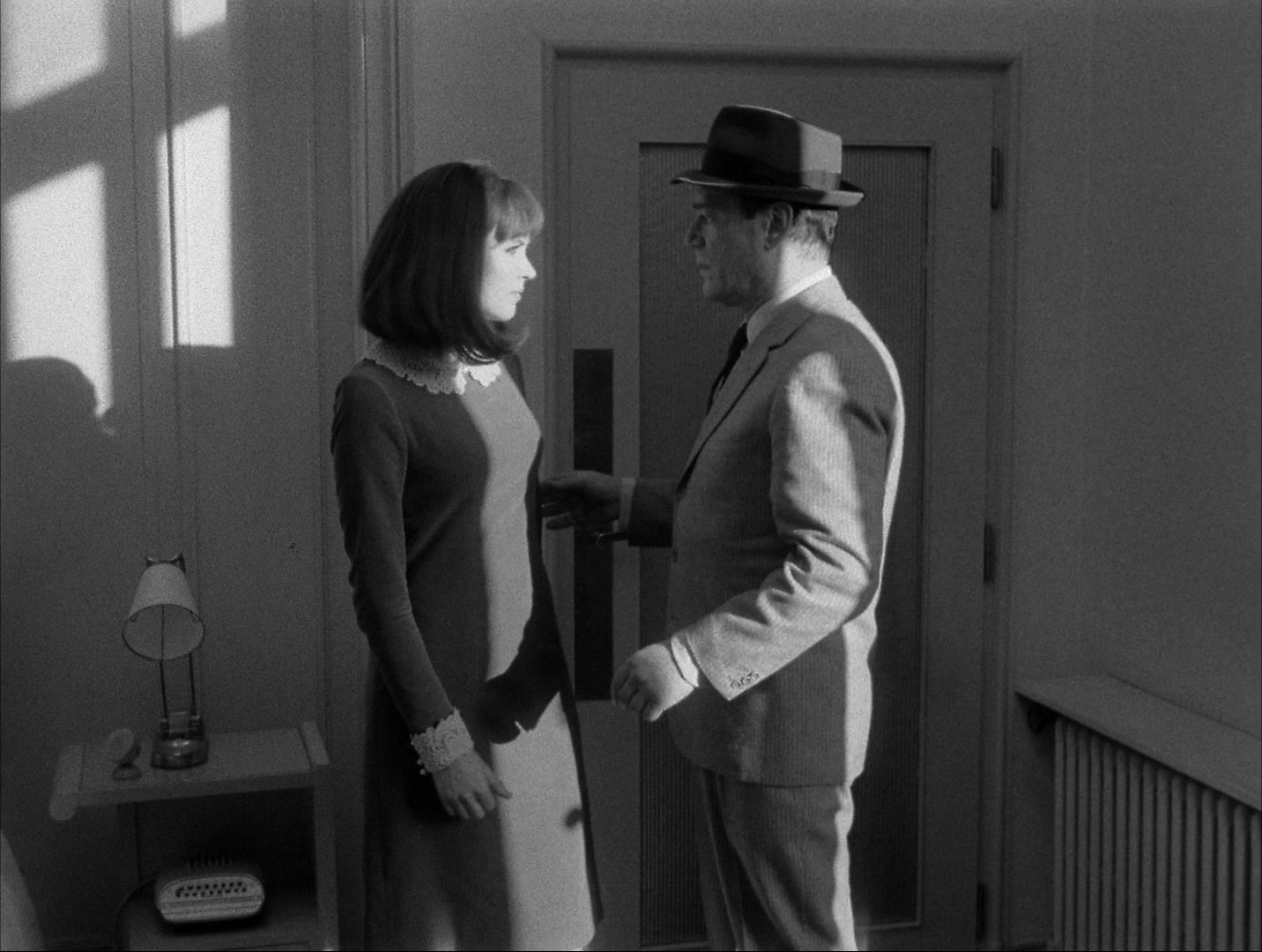 Alphaville: Une étrange aventure de Lemmy Caution (1965), unknown, 1.33:1 — film still