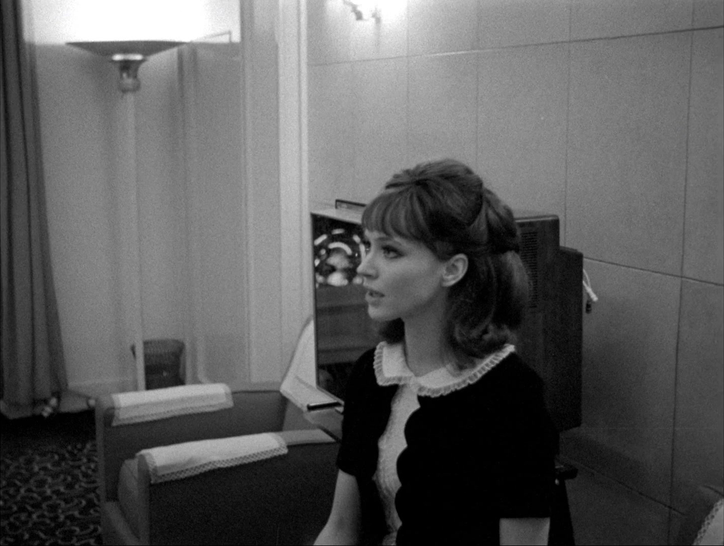 Alphaville: Une étrange aventure de Lemmy Caution (1965), unknown, 1.33:1 — film still