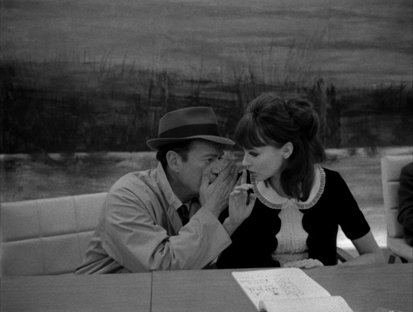 Alphaville: Une étrange aventure de Lemmy Caution (1965), unknown, 1.33:1 — film still