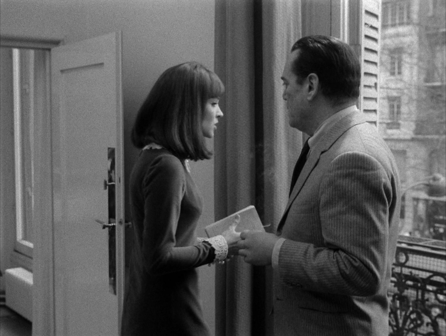 Alphaville: Une étrange aventure de Lemmy Caution (1965), wide, 1.33:1 — film still