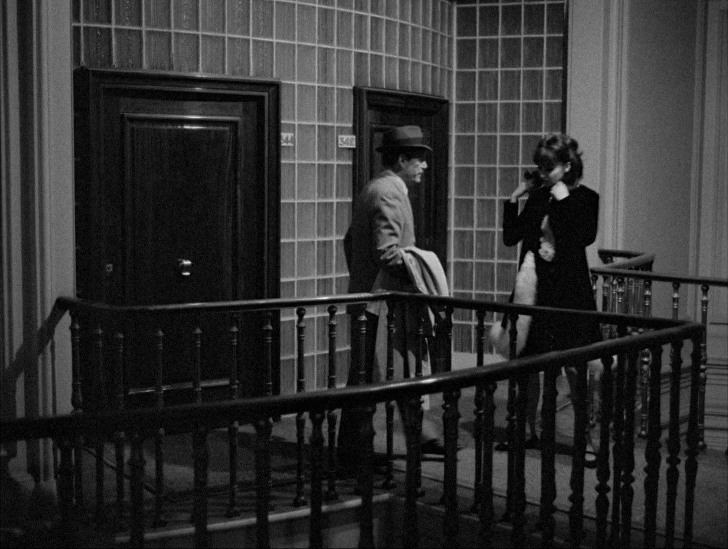 Alphaville: Une étrange aventure de Lemmy Caution (1965), wide, 1.33:1 — film still
