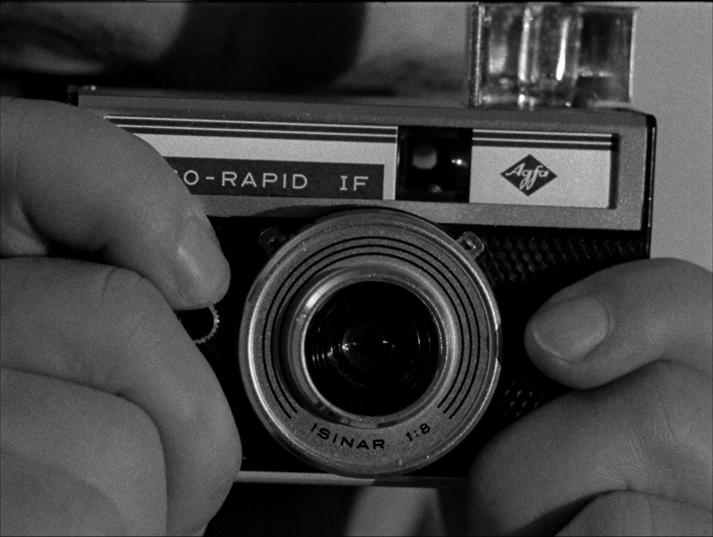 Alphaville: Une étrange aventure de Lemmy Caution (1965), unknown, 1.33:1 — film still