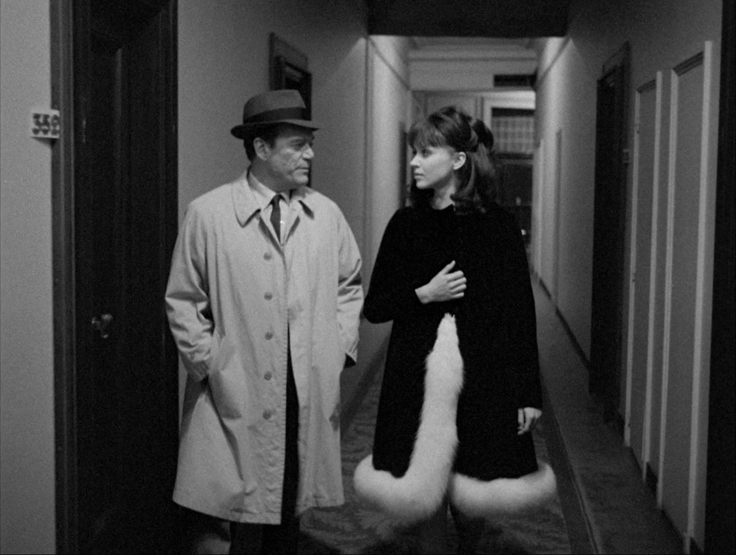 Alphaville: Une étrange aventure de Lemmy Caution (1965), unknown, 1.33:1 — film still