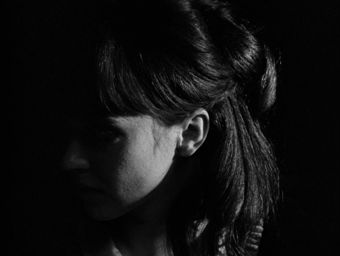 Alphaville: Une étrange aventure de Lemmy Caution (1965), wide, 1.33:1 — film still