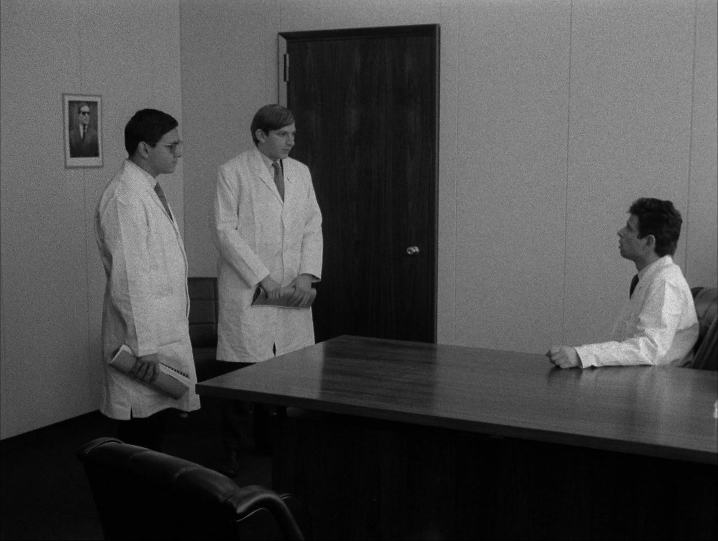 Alphaville: Une étrange aventure de Lemmy Caution (1965), wide, 1.33:1 — film still