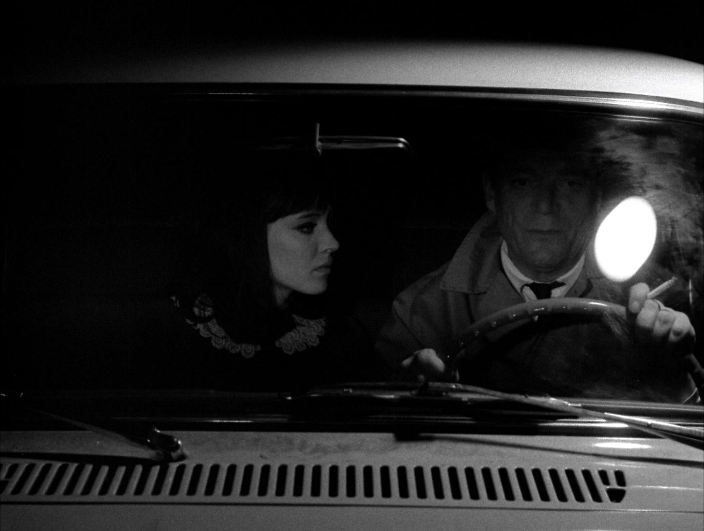 Alphaville: Une étrange aventure de Lemmy Caution (1965), unknown, 1.33:1 — film still