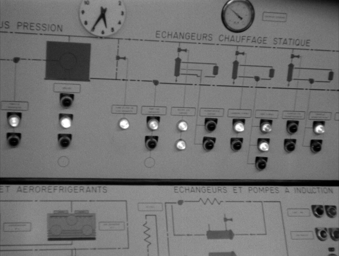 Alphaville: Une étrange aventure de Lemmy Caution (1965), unknown, 1.33:1 — film still