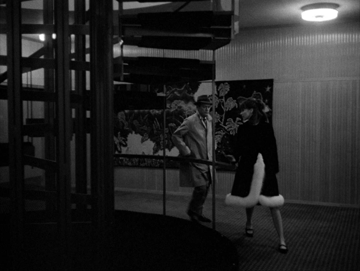 Alphaville: Une étrange aventure de Lemmy Caution (1965), wide, 1.33:1 — film still