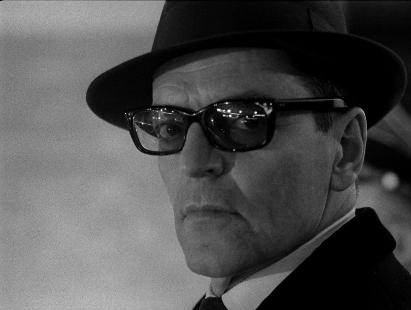 Alphaville: Une étrange aventure de Lemmy Caution (1965), unknown, 1.33:1 — film still