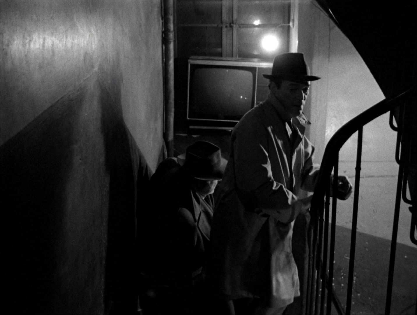 Alphaville: Une étrange aventure de Lemmy Caution (1965), wide, 1.33:1 — film still
