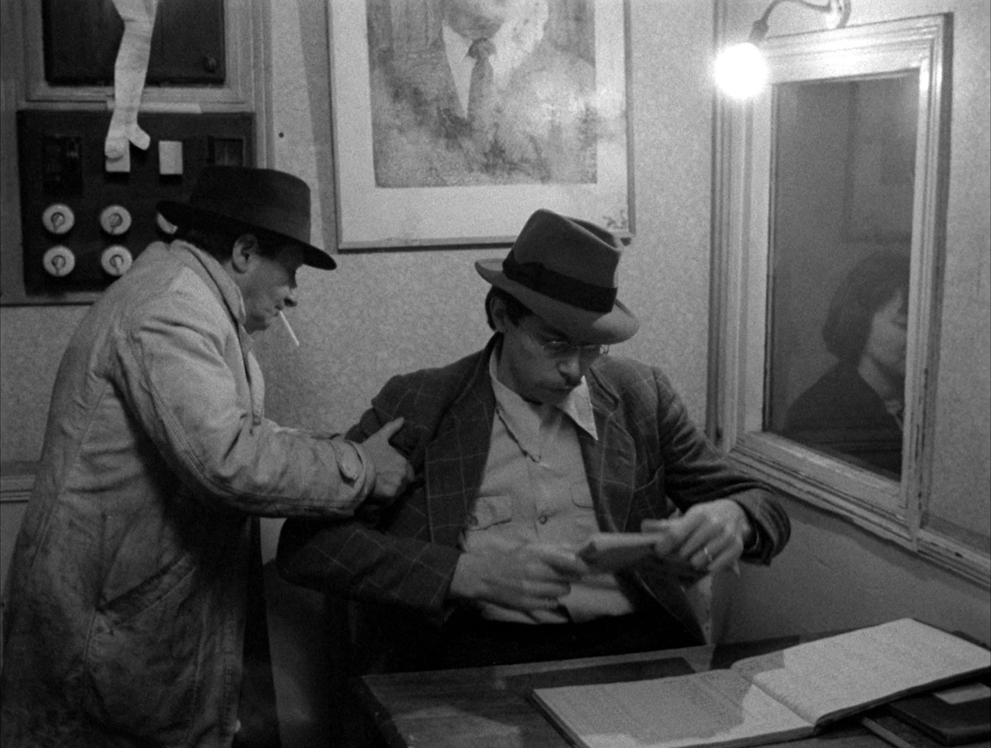 Alphaville: Une étrange aventure de Lemmy Caution (1965), wide, 1.33:1 — film still