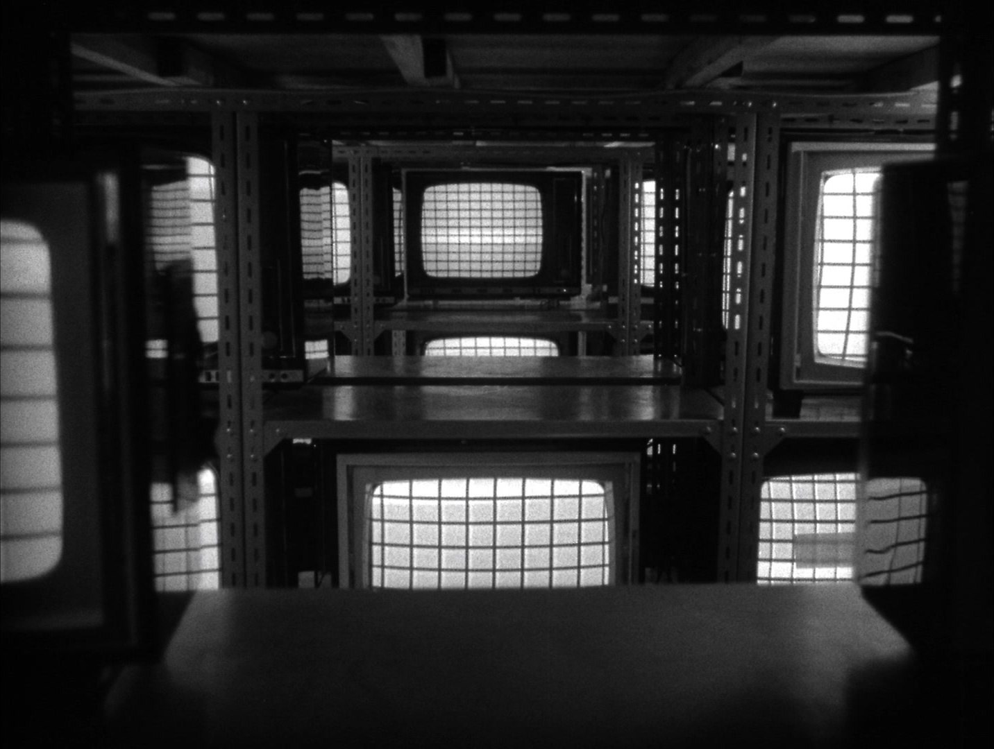 Alphaville: Une étrange aventure de Lemmy Caution (1965), wide, 1.33:1 — film still
