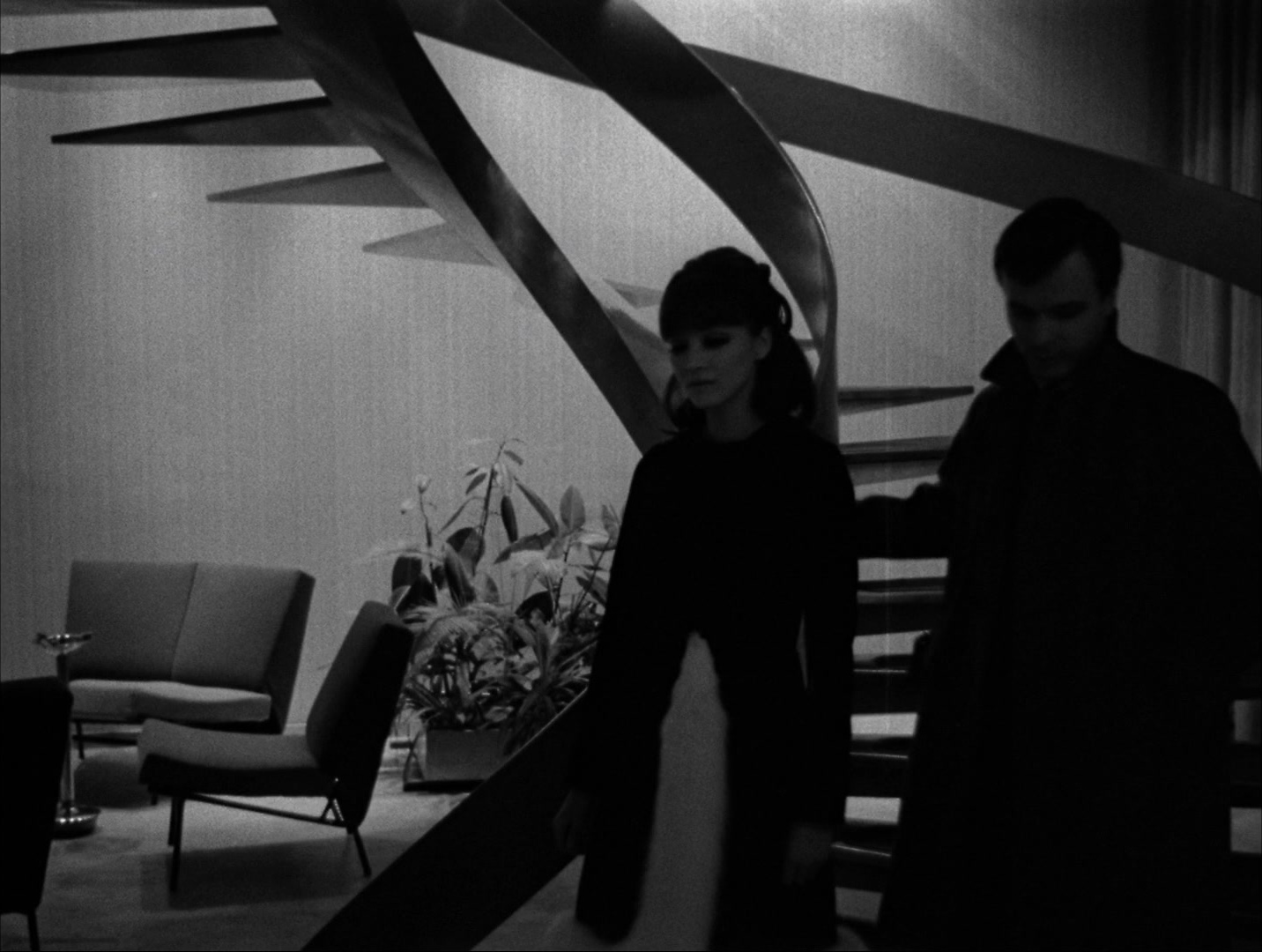 Alphaville: Une étrange aventure de Lemmy Caution (1965), wide, 1.33:1 — film still