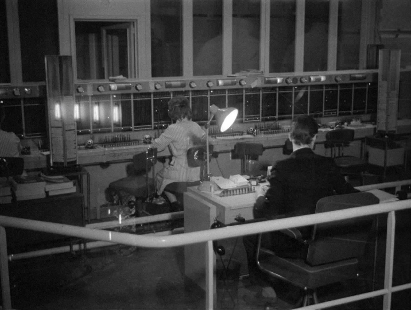 Alphaville: Une étrange aventure de Lemmy Caution (1965), unknown, 1.33:1 — film still