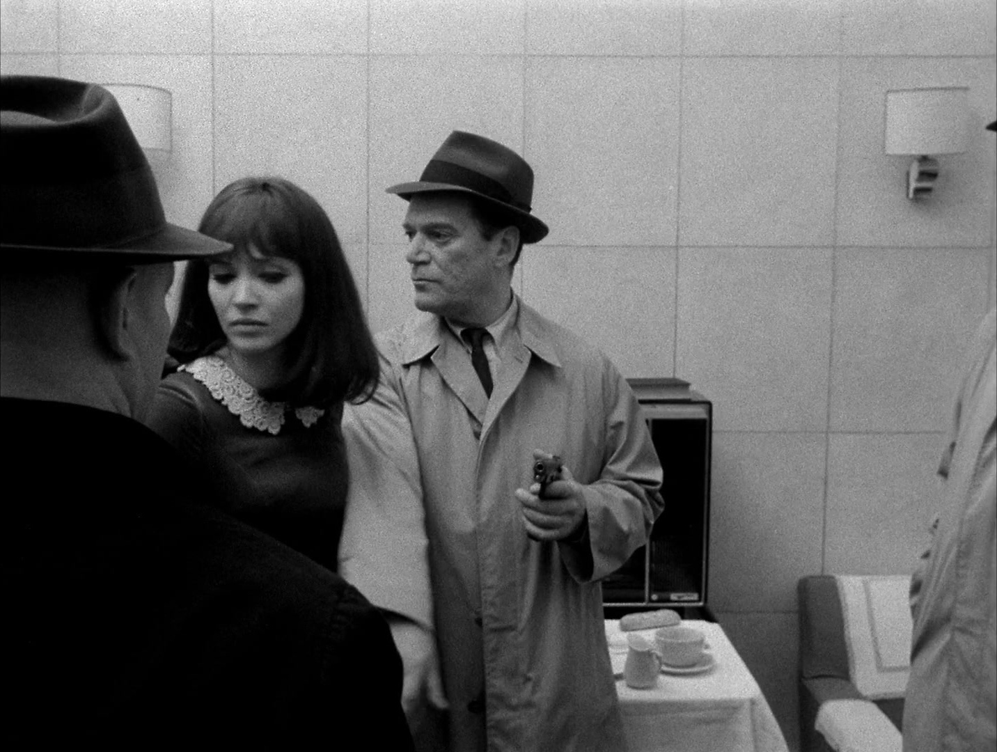 Alphaville: Une étrange aventure de Lemmy Caution (1965), wide, 1.33:1 — film still