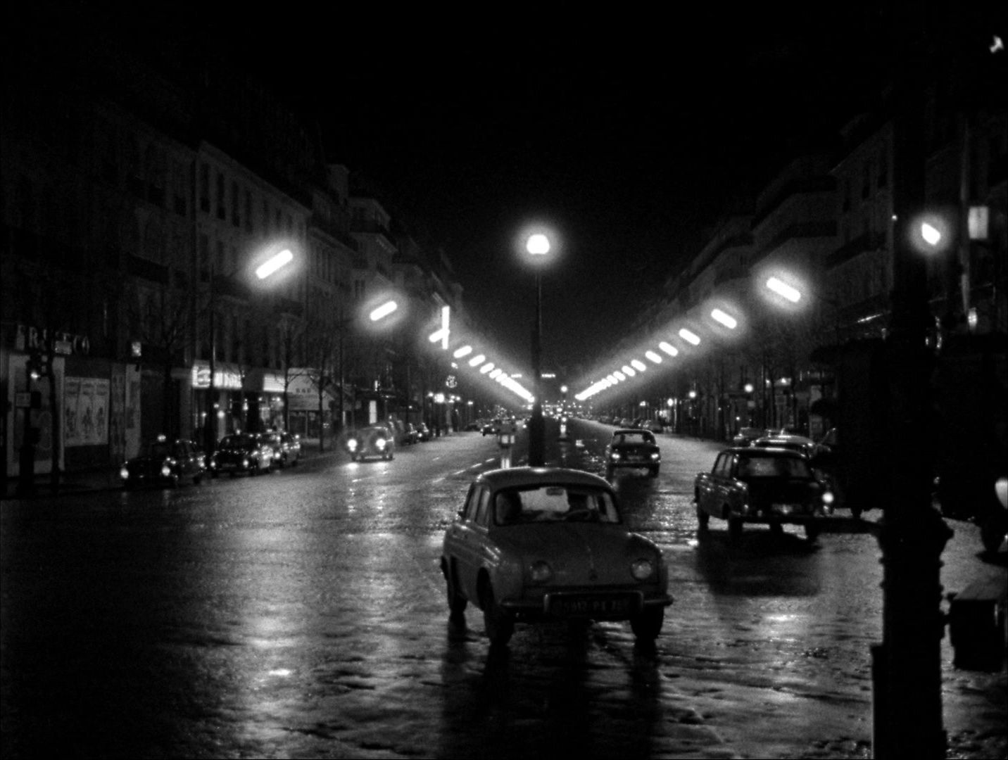 Alphaville: Une étrange aventure de Lemmy Caution (1965), wide, 1.33:1 — film still
