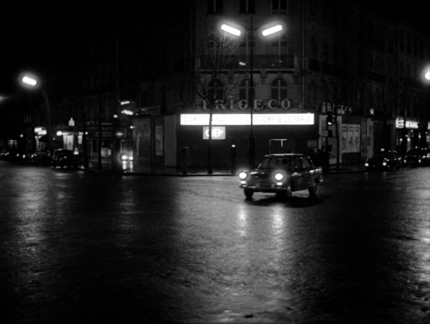 Alphaville: Une étrange aventure de Lemmy Caution (1965), wide, 1.33:1 — film still