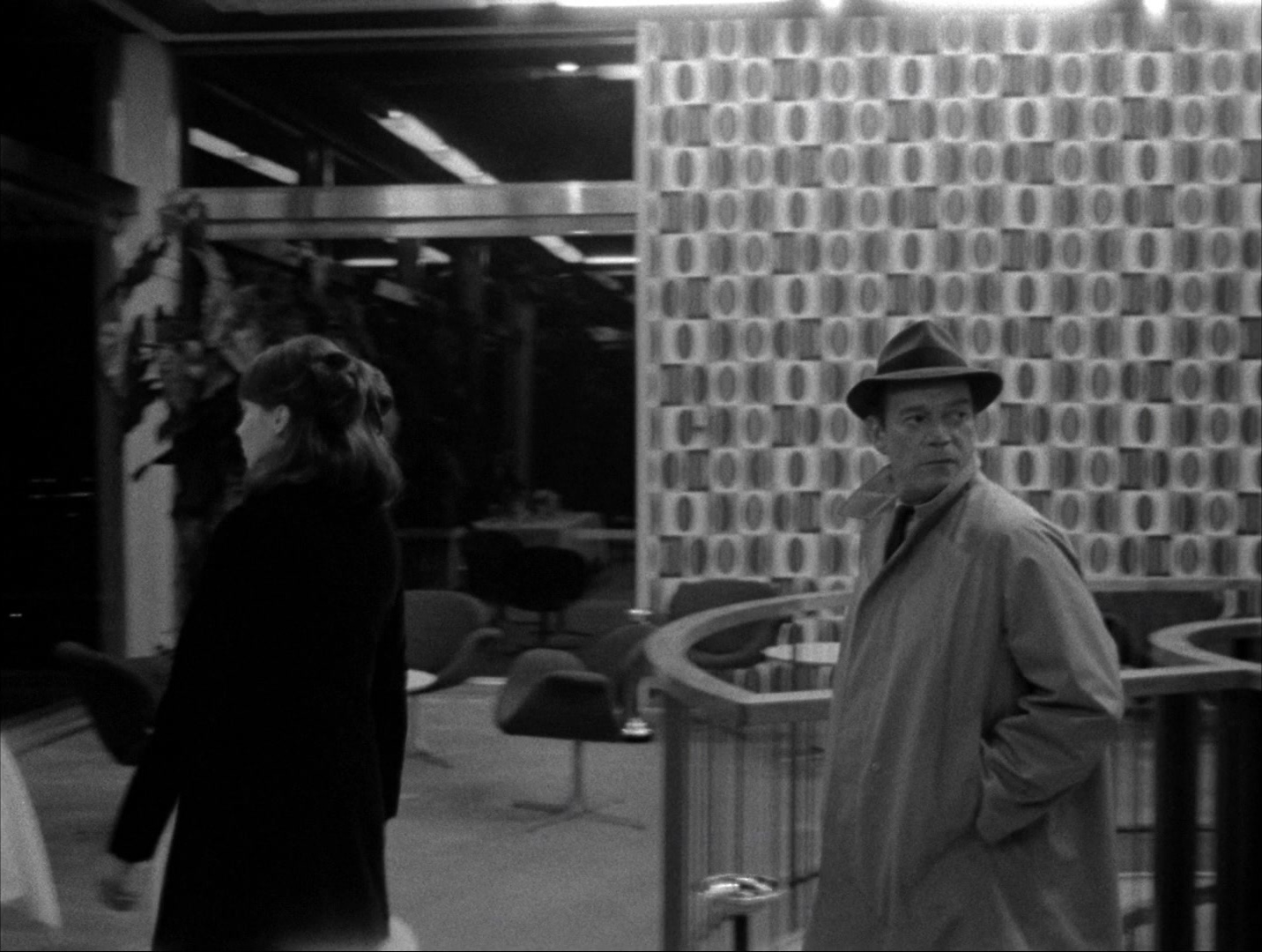 Alphaville: Une étrange aventure de Lemmy Caution (1965), wide, 1.33:1 — film still