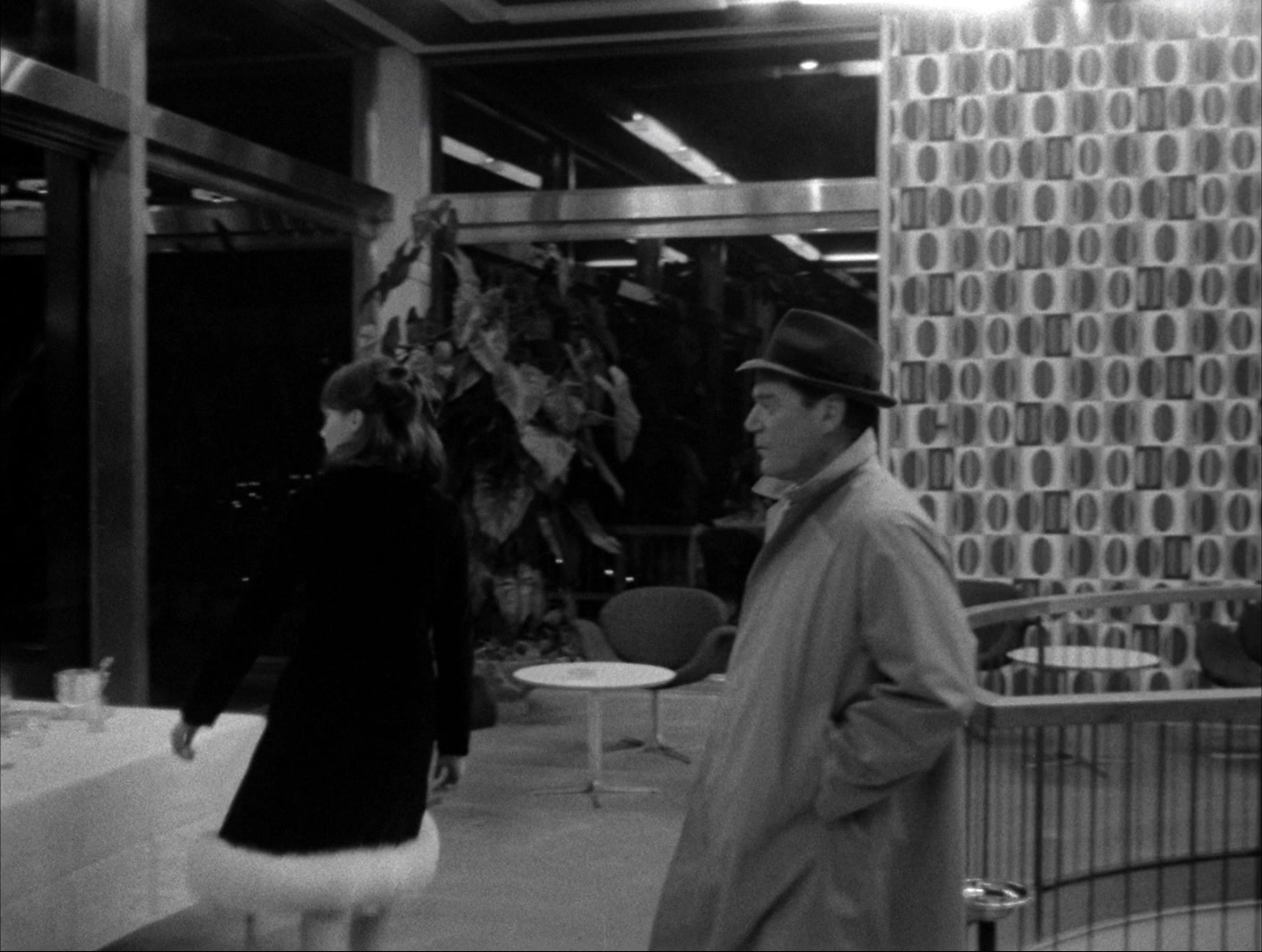 Alphaville: Une étrange aventure de Lemmy Caution (1965), wide, 1.33:1 — film still